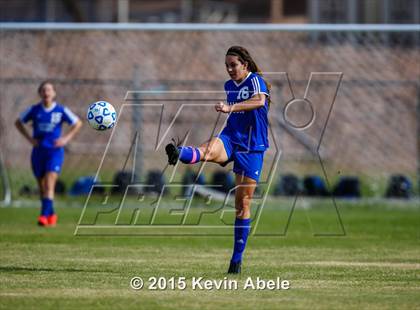 Thumbnail 2 in Safford vs Desert Edge (PCDS Girls Soccer Desert Classic) photogallery.