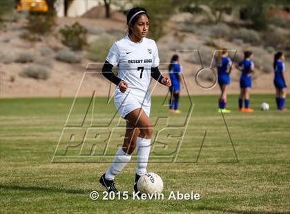 Thumbnail 1 in Safford vs Desert Edge (PCDS Girls Soccer Desert Classic) photogallery.