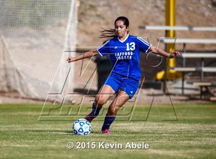 Thumbnail 1 in Safford vs Desert Edge (PCDS Girls Soccer Desert Classic) photogallery.