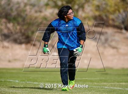 Thumbnail 1 in Safford vs Desert Edge (PCDS Girls Soccer Desert Classic) photogallery.