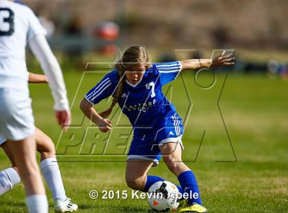 Thumbnail 1 in Safford vs Desert Edge (PCDS Girls Soccer Desert Classic) photogallery.