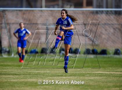 Thumbnail 1 in Safford vs Desert Edge (PCDS Girls Soccer Desert Classic) photogallery.