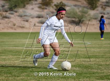 Thumbnail 3 in Safford vs Desert Edge (PCDS Girls Soccer Desert Classic) photogallery.