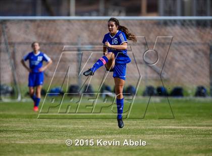Thumbnail 3 in Safford vs Desert Edge (PCDS Girls Soccer Desert Classic) photogallery.