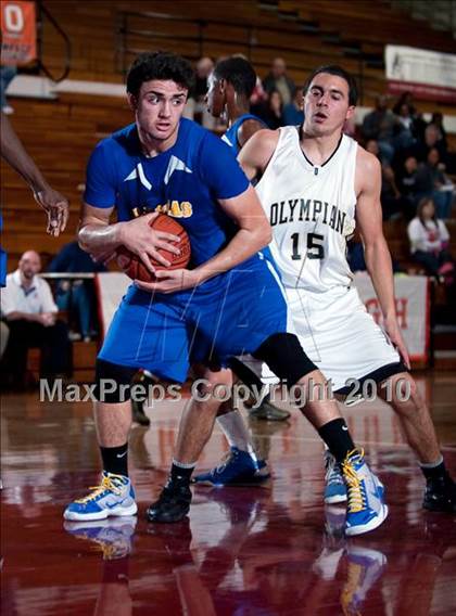 Thumbnail 2 in Olympian vs. San Dimas (Orange Holiday Classic) photogallery.