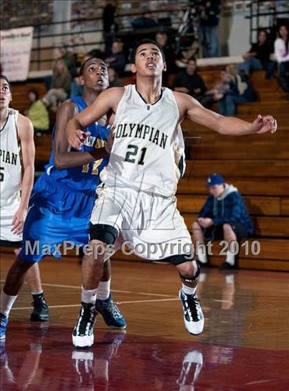 Thumbnail 3 in Olympian vs. San Dimas (Orange Holiday Classic) photogallery.