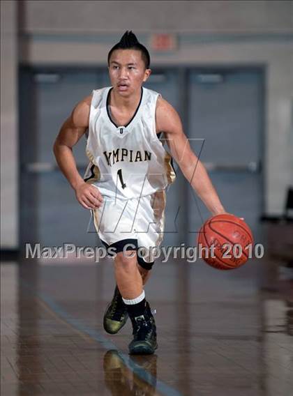 Thumbnail 2 in Olympian vs. San Dimas (Orange Holiday Classic) photogallery.