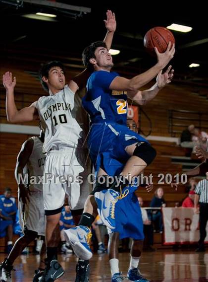 Thumbnail 2 in Olympian vs. San Dimas (Orange Holiday Classic) photogallery.