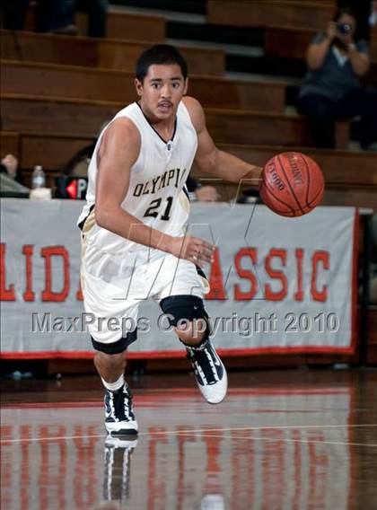 Thumbnail 3 in Olympian vs. San Dimas (Orange Holiday Classic) photogallery.