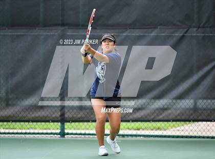 Thumbnail 2 in Centennial vs Liberal Arts & Science Academy - Austin (UIL 5A Team Tennis Final) photogallery.