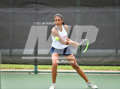 Thumbnail 3 in Centennial vs Liberal Arts & Science Academy - Austin (UIL 5A Team Tennis Final) photogallery.