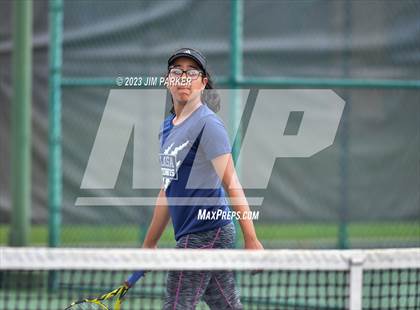 Thumbnail 2 in Centennial vs Liberal Arts & Science Academy - Austin (UIL 5A Team Tennis Final) photogallery.