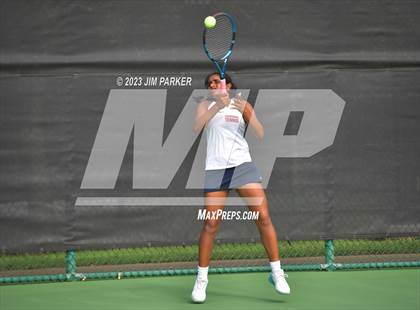 Thumbnail 3 in Centennial vs Liberal Arts & Science Academy - Austin (UIL 5A Team Tennis Final) photogallery.