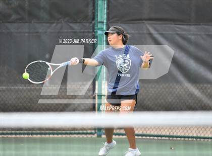 Thumbnail 3 in Centennial vs Liberal Arts & Science Academy - Austin (UIL 5A Team Tennis Final) photogallery.