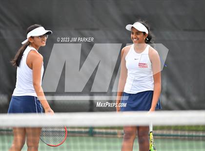 Thumbnail 3 in Centennial vs Liberal Arts & Science Academy - Austin (UIL 5A Team Tennis Final) photogallery.
