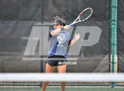 Thumbnail 3 in Centennial vs Liberal Arts & Science Academy - Austin (UIL 5A Team Tennis Final) photogallery.