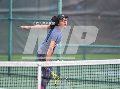 Thumbnail 1 in Centennial vs Liberal Arts & Science Academy - Austin (UIL 5A Team Tennis Final) photogallery.