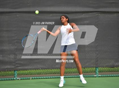 Thumbnail 2 in Centennial vs Liberal Arts & Science Academy - Austin (UIL 5A Team Tennis Final) photogallery.