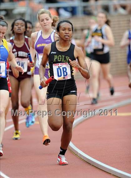 Thumbnail 3 in 117th Penn Relays (Girls 4x800 Large Schools Event 106) photogallery.