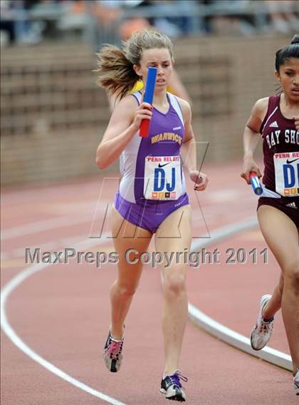 Thumbnail 1 in 117th Penn Relays (Girls 4x800 Large Schools Event 106) photogallery.