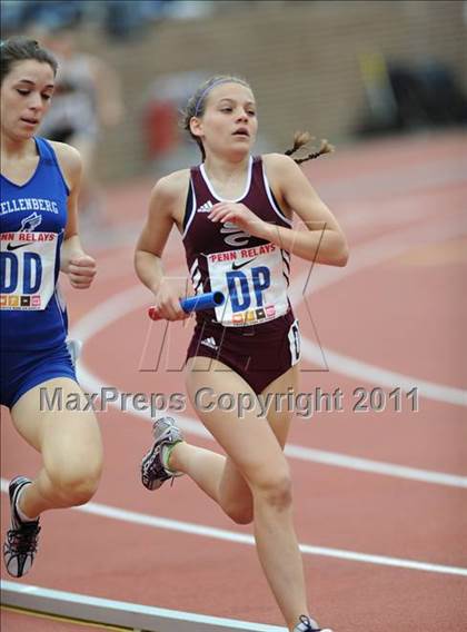 Thumbnail 1 in 117th Penn Relays (Girls 4x800 Large Schools Event 106) photogallery.