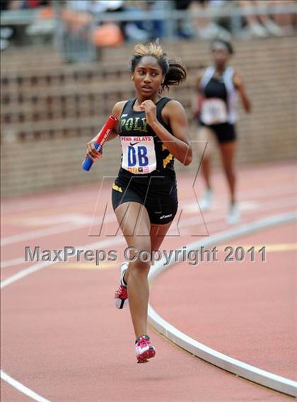 Thumbnail 2 in 117th Penn Relays (Girls 4x800 Large Schools Event 106) photogallery.