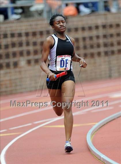 Thumbnail 1 in 117th Penn Relays (Girls 4x800 Large Schools Event 106) photogallery.