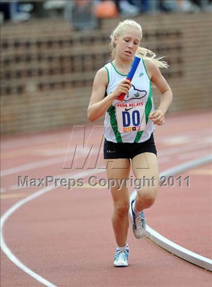Thumbnail 2 in 117th Penn Relays (Girls 4x800 Large Schools Event 106) photogallery.