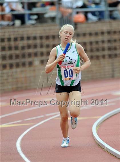 Thumbnail 1 in 117th Penn Relays (Girls 4x800 Large Schools Event 106) photogallery.