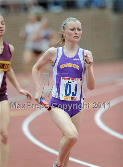 Thumbnail 3 in 117th Penn Relays (Girls 4x800 Large Schools Event 106) photogallery.