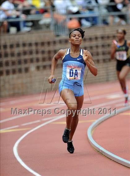 Thumbnail 1 in 117th Penn Relays (Girls 4x800 Large Schools Event 106) photogallery.