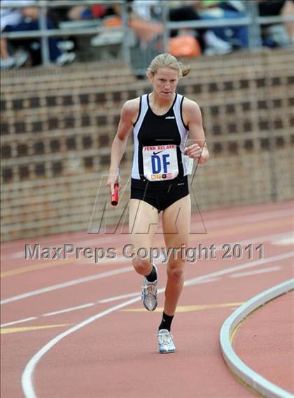 Thumbnail 1 in 117th Penn Relays (Girls 4x800 Large Schools Event 106) photogallery.