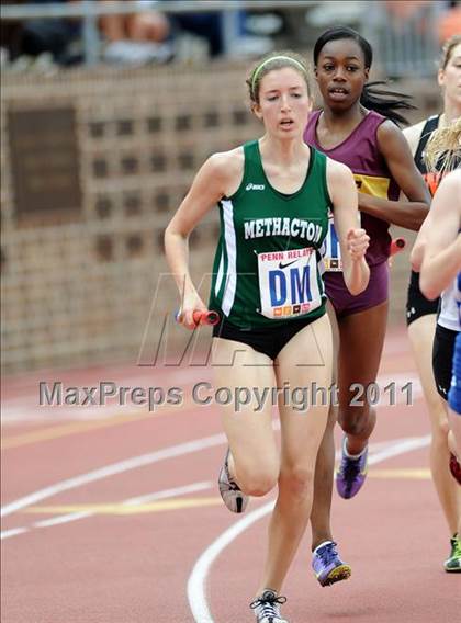Thumbnail 3 in 117th Penn Relays (Girls 4x800 Large Schools Event 106) photogallery.