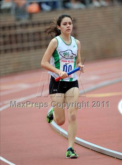 Thumbnail 3 in 117th Penn Relays (Girls 4x800 Large Schools Event 106) photogallery.