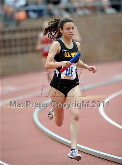 Thumbnail 1 in 117th Penn Relays (Girls 4x800 Large Schools Event 106) photogallery.