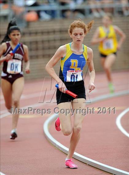 Thumbnail 2 in 117th Penn Relays (Girls 4x800 Large Schools Event 106) photogallery.