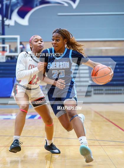 Thumbnail 3 in Emerson vs. Cedar Hill (Allen Eagles Hoopfest) photogallery.