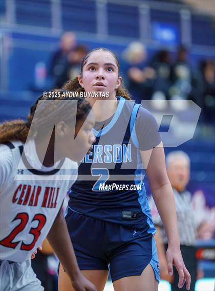 Thumbnail 3 in Emerson vs. Cedar Hill (Allen Eagles Hoopfest) photogallery.