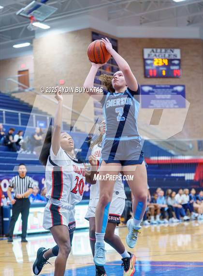 Thumbnail 3 in Emerson vs. Cedar Hill (Allen Eagles Hoopfest) photogallery.
