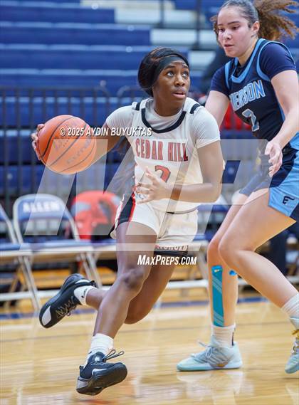 Thumbnail 3 in Emerson vs. Cedar Hill (Allen Eagles Hoopfest) photogallery.