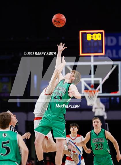 Thumbnail 1 in Sanford vs. Yuma (CHSAA 2A Boys Championship) photogallery.