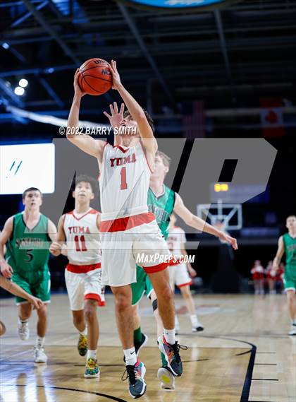 Thumbnail 2 in Sanford vs. Yuma (CHSAA 2A Boys Championship) photogallery.