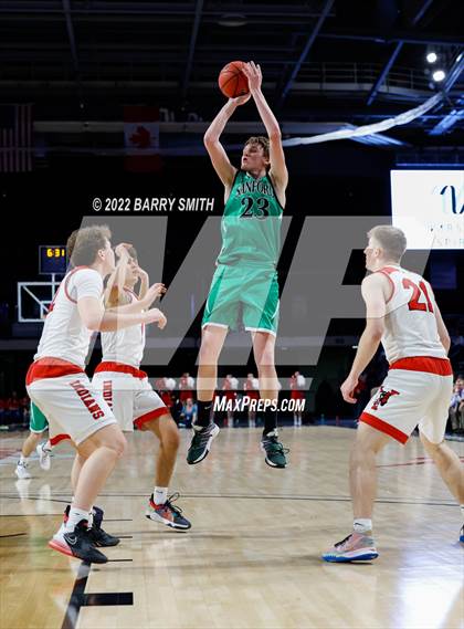 Thumbnail 3 in Sanford vs. Yuma (CHSAA 2A Boys Championship) photogallery.