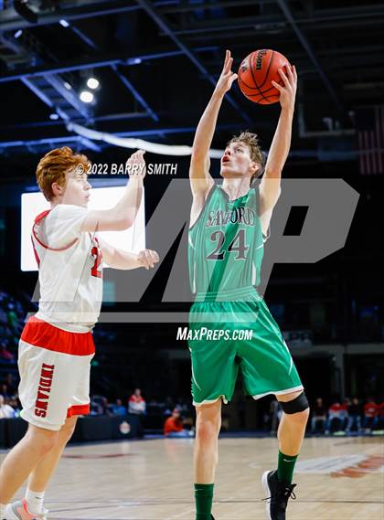 Thumbnail 3 in Sanford vs. Yuma (CHSAA 2A Boys Championship) photogallery.