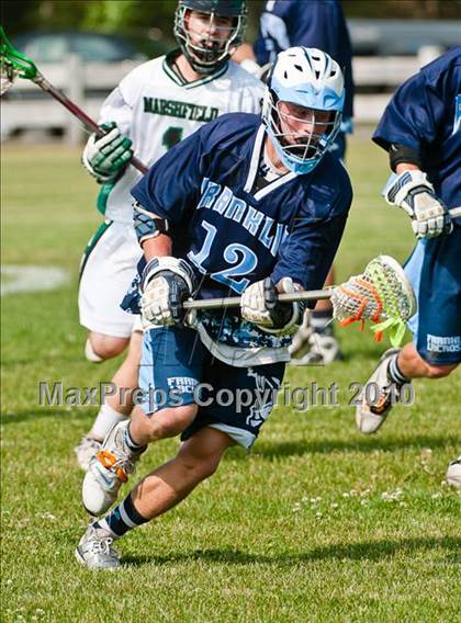 Thumbnail 2 in Franklin vs. Marshfield (MIAA Division 1 East 1st Round) photogallery.