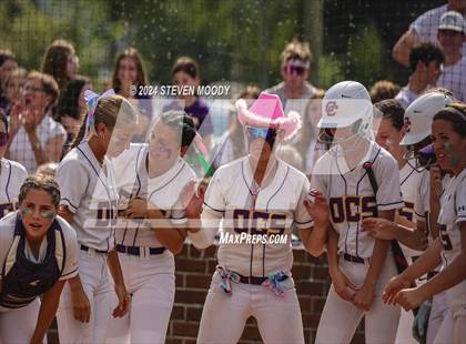 Thumbnail 2 in Opelousas Catholic vs. Ouachita Christian (LHSAA Division IV Quarterfinal) photogallery.