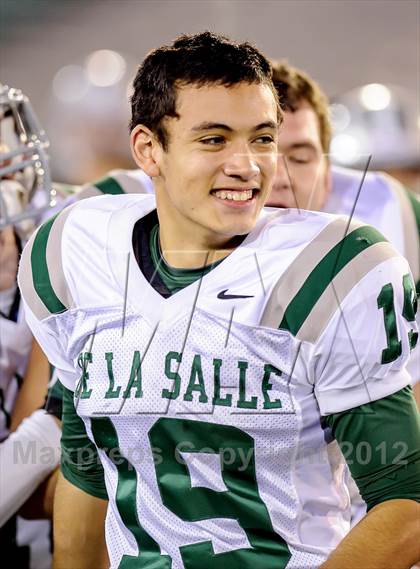 Thumbnail 1 in Folsom vs. De La Salle (CIF NorCal Regional Open Division Final) photogallery.