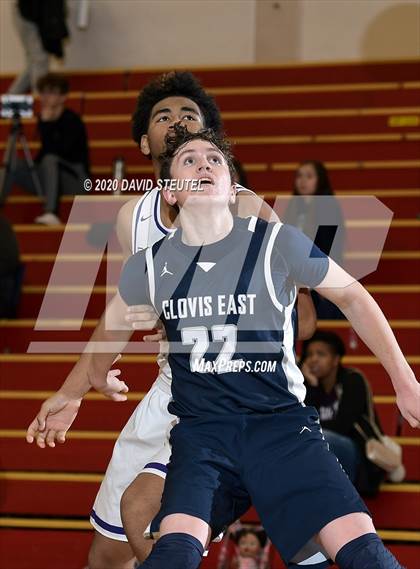Thumbnail 1 in Clovis East vs. Sacramento (Father Kelly Tribute) photogallery.