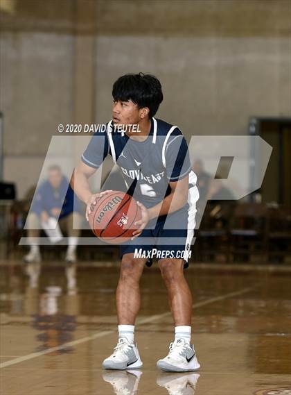 Thumbnail 1 in Clovis East vs. Sacramento (Father Kelly Tribute) photogallery.