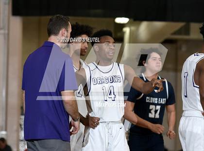 Thumbnail 1 in Clovis East vs. Sacramento (Father Kelly Tribute) photogallery.